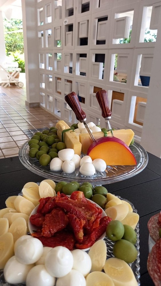 Sobremesa gourmet contemporânea